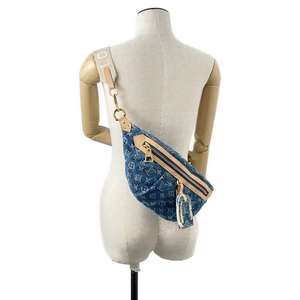 Louis Vuitton High Rise Monogram Denim Body Bag LV Remix